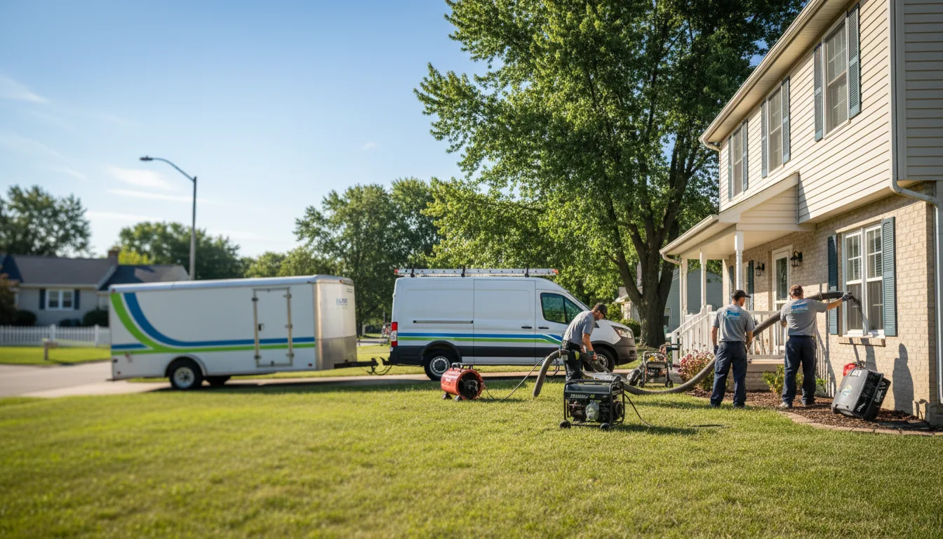 Flooded Basement Restoration And Cleanup With Repair in Gowanda, NY near me